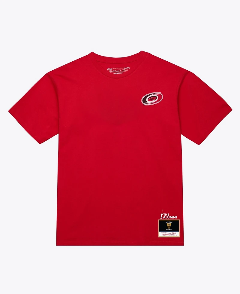 Mitchell & Ness Men's Rod Brind'Amour Red Carolina Hurricanes Photo T-Shirt