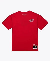 Mitchell & Ness Men's Rod Brind'Amour Red Carolina Hurricanes Photo T-Shirt