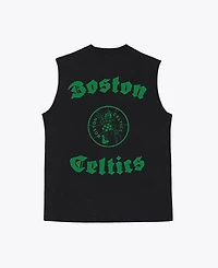Mitchell & Ness Men's Black Boston Celtics Hardwood Classics Muscle Cut Off T-Shirt