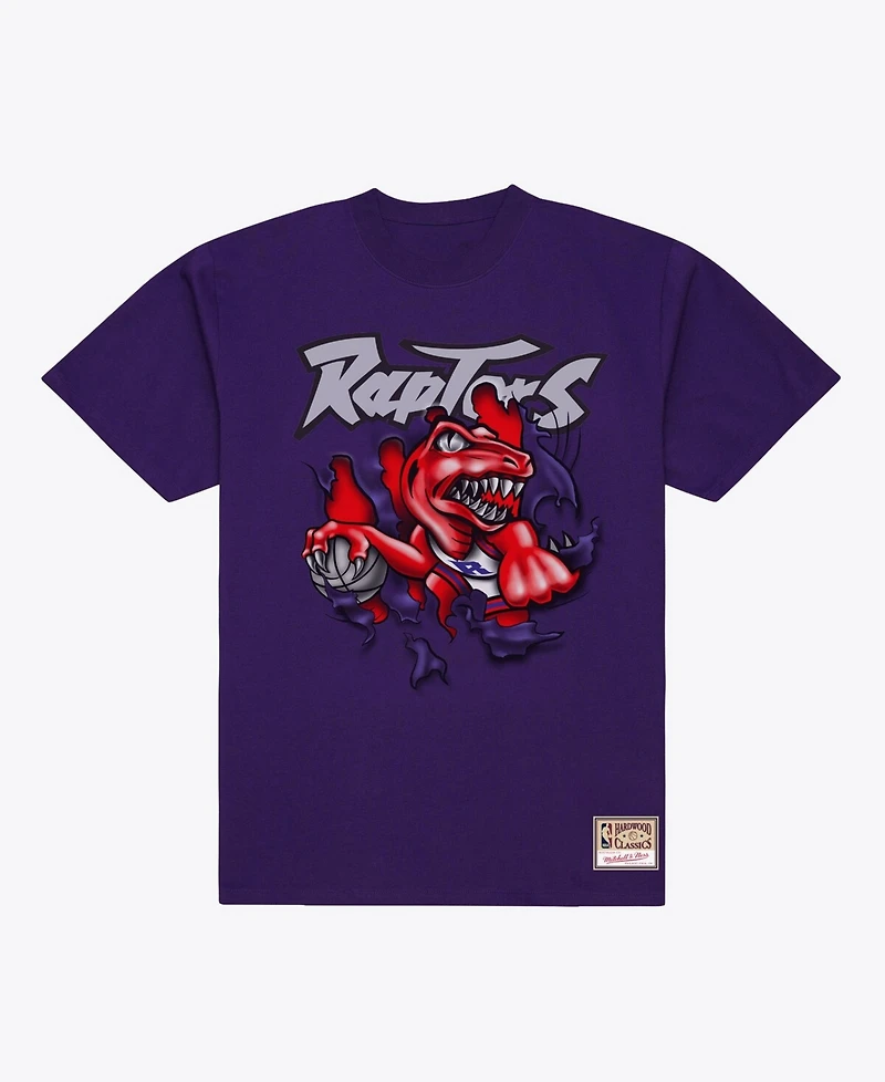 Mitchell & Ness Men's Purple Toronto Raptors Breakthrough T-Shirt