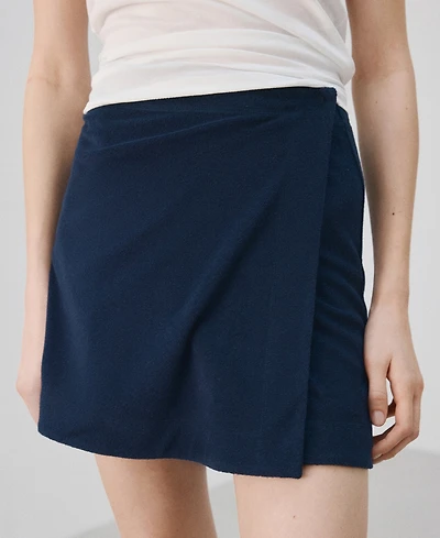 Mango Women's Cotton Terry Skirt