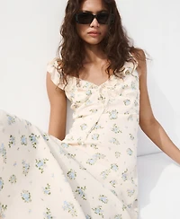 Mango Women's Floral Print Dress
