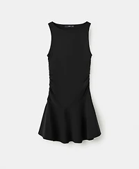 Mango Women's Draped A-Line Short Dress