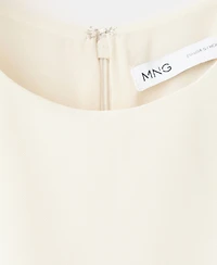 Mango Women's Long Halter-Neck Jumpsuit