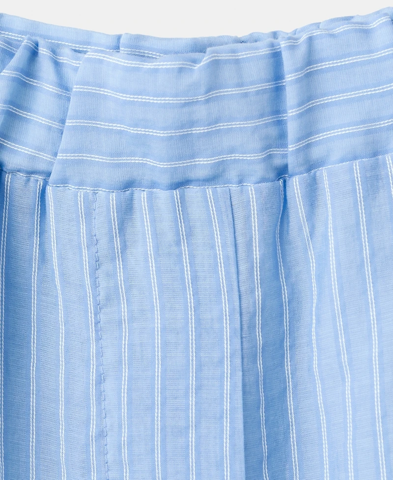 Mango Women's Striped Lyocell Shorts