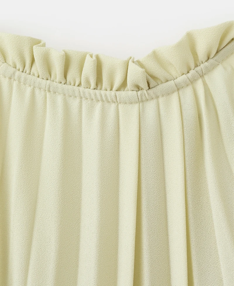 Mango Women's Pleated Halter Neck Dress