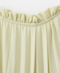 Mango Women's Pleated Halter Neck Dress