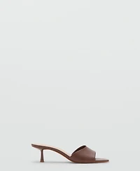 Mango Women's Heel Non-Structured Sandals