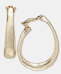 Style & Co Oval Clip-On Hoop Earrings, Macy's Exclusive