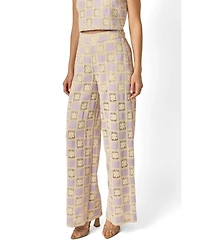 English Factory Women's Crochet Long Pants
