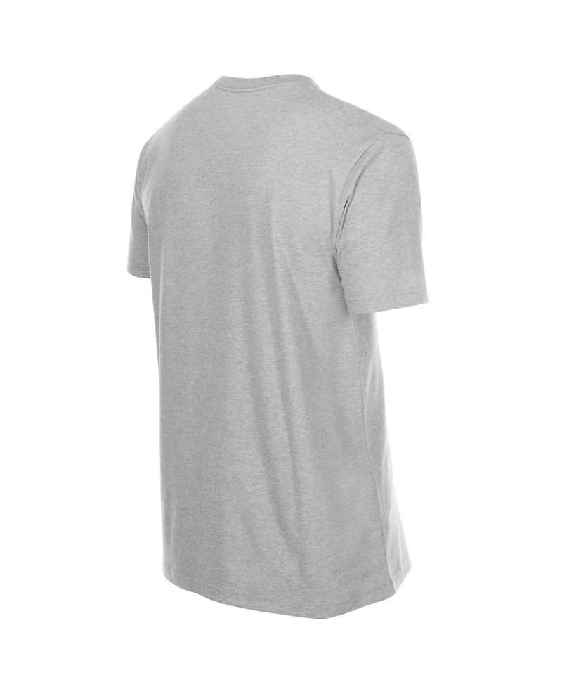 New Era Men's Gray York Knicks Hometown Apple T-Shirt