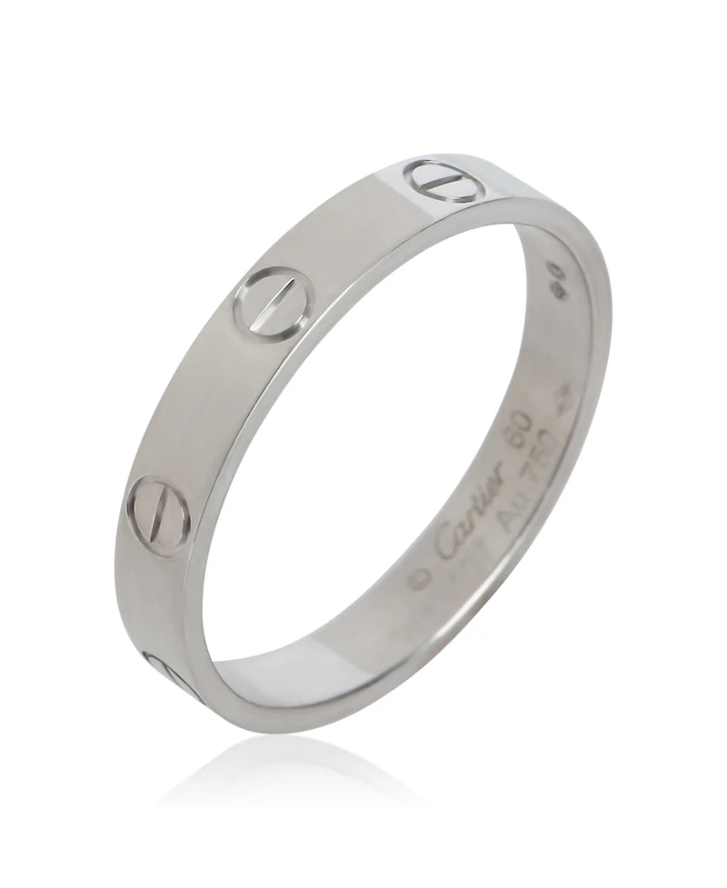 Pre-Owned Cartier White Gold Small Model Love Ring
