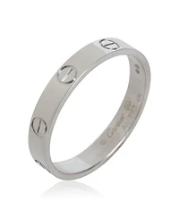 Pre-Owned Cartier White Gold Small Model Love Ring