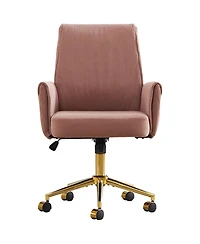 Rainsken Striped Velvet Office Chair