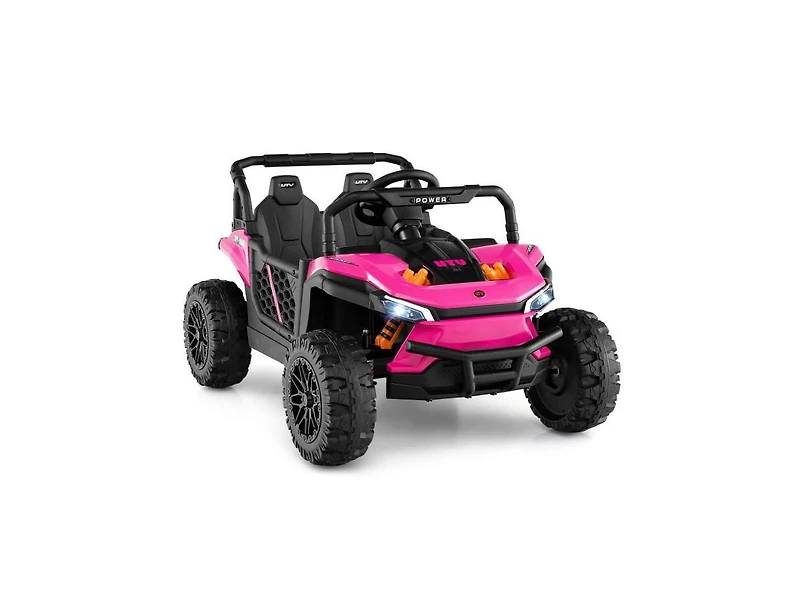 Hongge 12V Kids Ride on Truck Off-Road Utv with Parental Remote and Lights