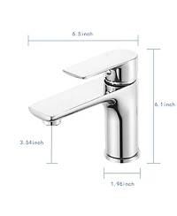 Phying Chrome Single Handle Lavatory Basin Sink Faucet