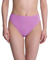 Natori Women's Bliss Bare Cotton High Cut Brief 3 Pack