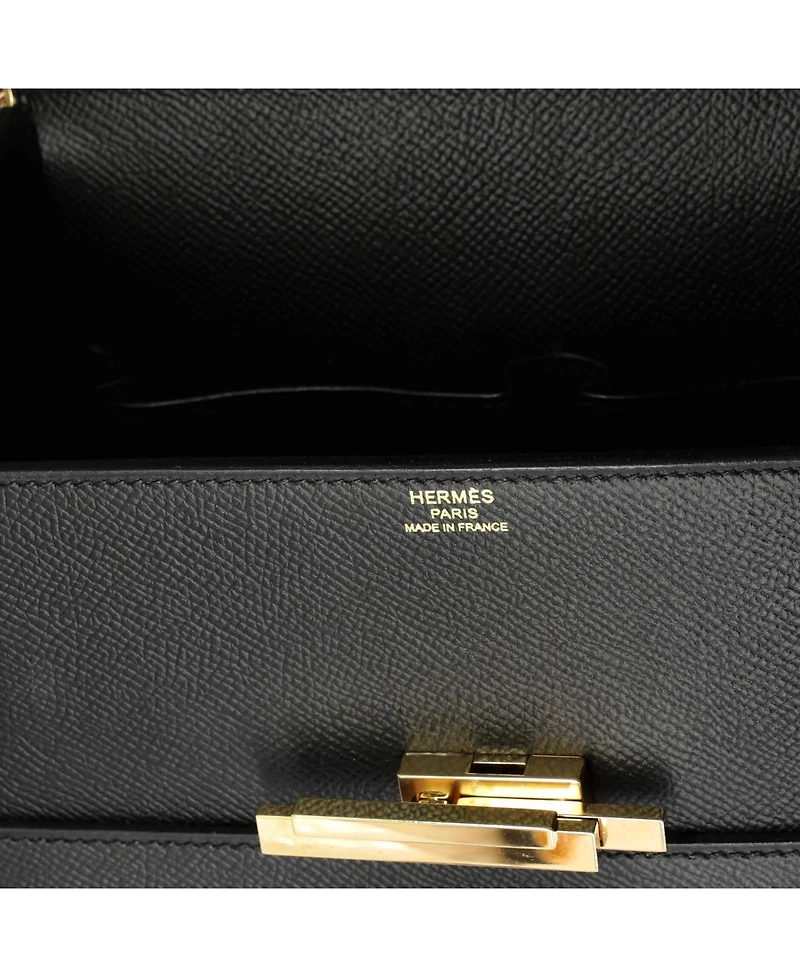 Pre-Owned HERMES Cinhetic Top Handle Bag Epsom