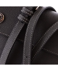 Pre-Owned HERMES Double Snap Pochette Crossbody Epsom