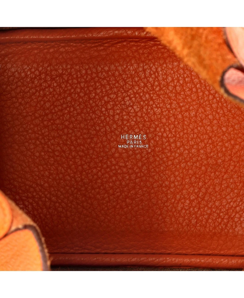 Pre-Owned HERMES Pm Picotin Bag Clemence