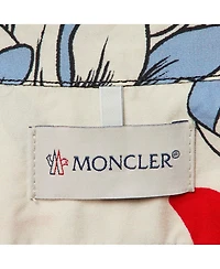 Pre-Owned Moncler Women's Floral Camo Print Cotton Camp Collar Shirt