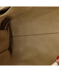 Pre-Owned Chloe Small Woody Tote Canvas with Leather