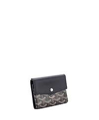 Pre-Owned Goyard Compact Saint Gabriel Wallet Coated Canvas and Leather