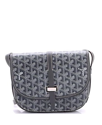 Pre-Owned Goyard Pm Belvedere Ii Messenger Bag Coated Canvas