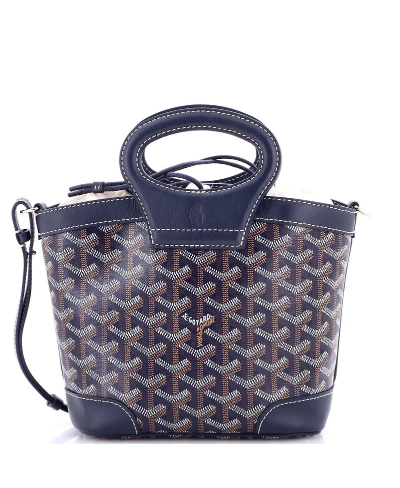 Pre-Owned Goyard Mini Beluga Bag Coated Canvas