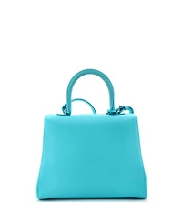Pre-Owned Delvaux Mm Brillant Top Handle Bag Leather
