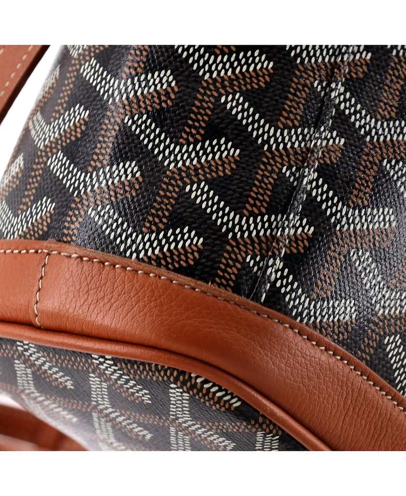 Pre-Owned Goyard Mini Alpin Backpack Coated Canvas