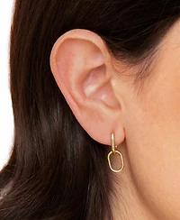 Anzie Classique Jojo Paper Clip Double Hoops