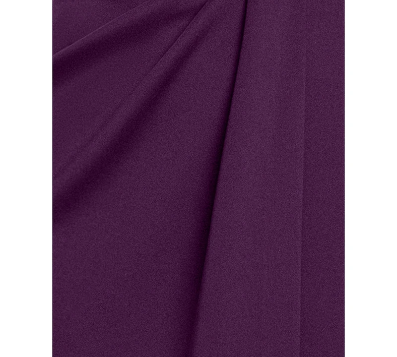 Betsy & Adam Petite Off-The-Shoulder Gown Dress