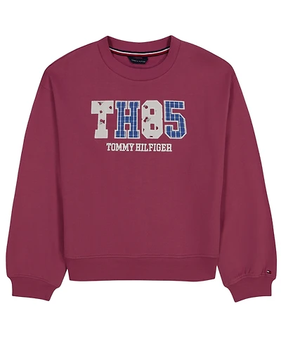 Tommy Hilfiger Girls' 7-16 Long-Sleeve Sweatshirt