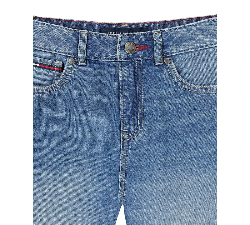 Tommy Hilfiger Girls' 7-16 Wide-Leg Jeans