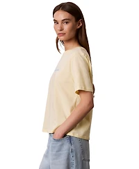 Calvin Klein Performance Women's Double Logo High Hip T-Shirt
