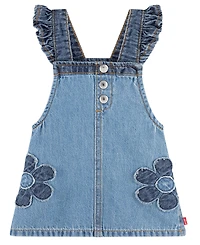 Levi's Girls' Toddler 2T-5T Flower Sleeveless Coverall