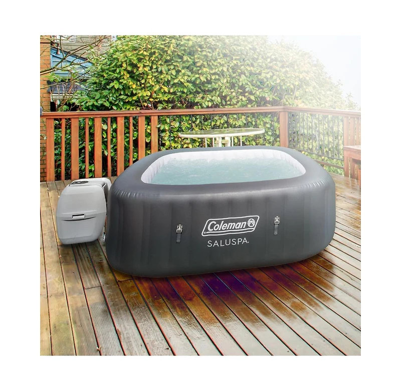 Bestway Coleman Hot Tub with 6 SaluSpa Non-Slip Spa Seats SaluSpa Pillows
