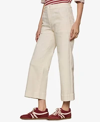 Sanctuary Women's Insider Cropped Straight-Leg Pants