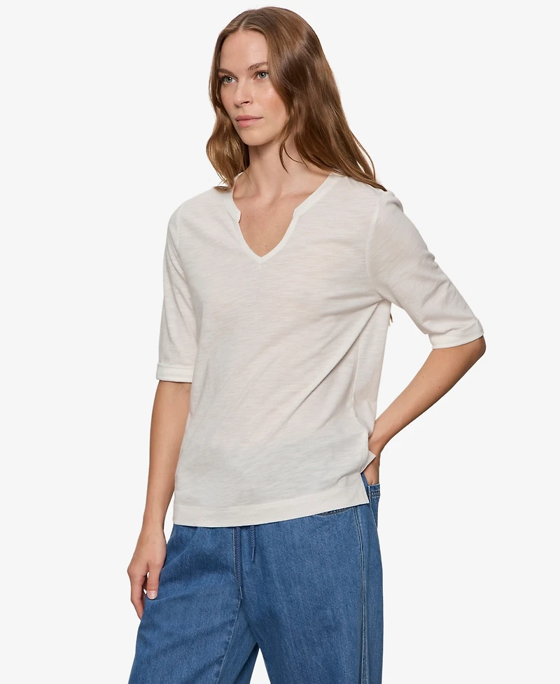 Sanctuary Women's Dolce Notch Neck T-Shirt