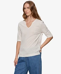 Sanctuary Women's Dolce Notch Neck T-Shirt