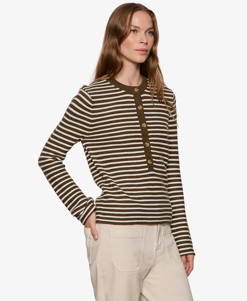 Sanctuary Women's Everyday Striped Pull-On Sweater