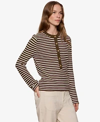 Sanctuary Women's Everyday Striped Pull-On Sweater