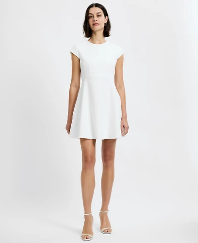 French Connection Women's Whisper Cap-Sleeve Mini Dress