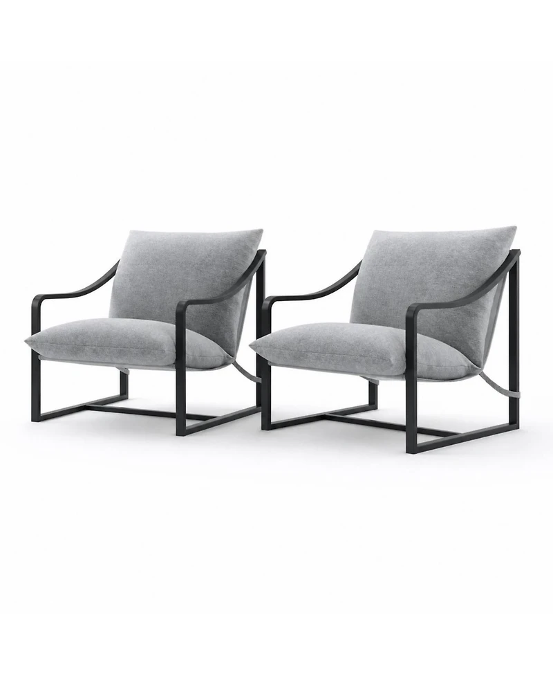 Gaomon Set of 2 Sling Armchair
