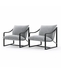 Gaomon Set of 2 Sling Armchair