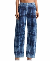 Avec Les Filles Women's Tie Dye Jeans