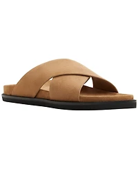 Gh Bass Men's Charleswood Cross Strap Suede Slide Sandals