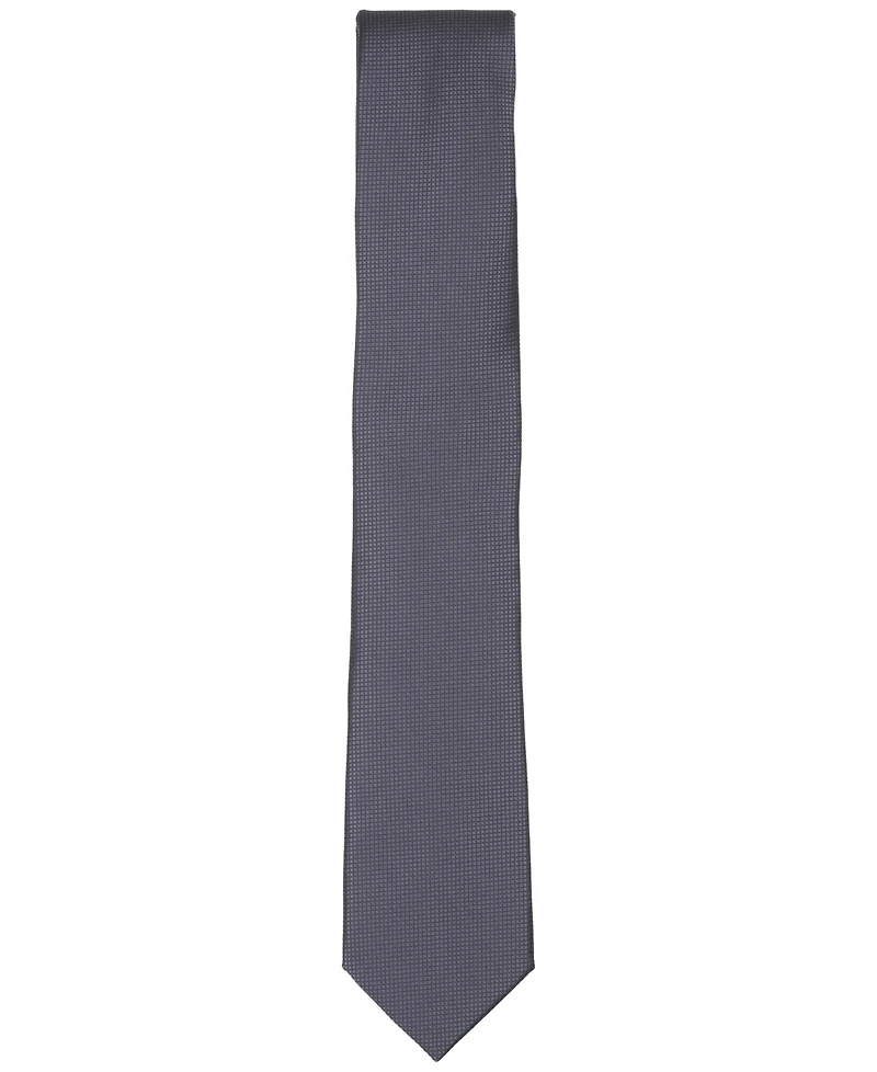 Alfani Men's Burnel Micro Check Slim Tie, Macy's Exclusive