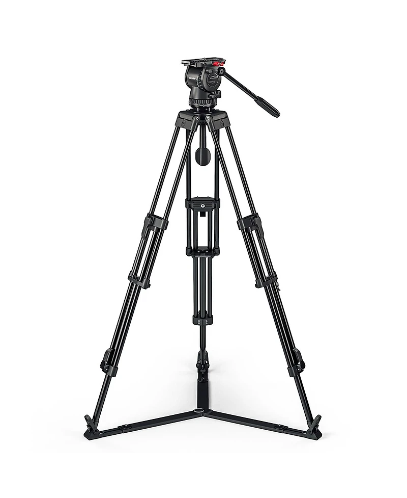 Sachtler Fsb 6 Mk Ii Fluid Head with Eng 75/2 D Hd 3-Section Aluminum Tripod and Sp 75 Ground Spreader